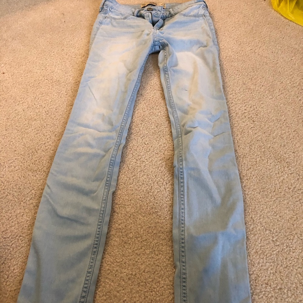 Light wash jeans
